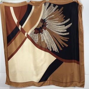 Vintage copper sunburst scarf